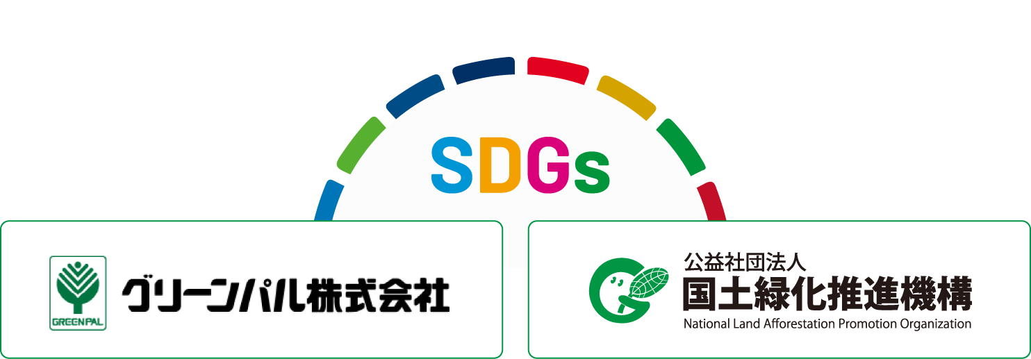 グリーンパル株式会社 × 国土緑化推進機構